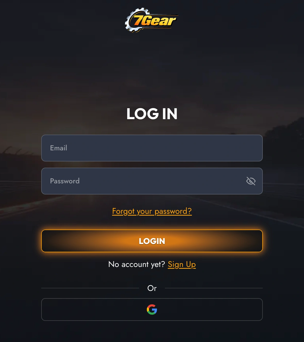 7Gear account dashboard and mobile access
